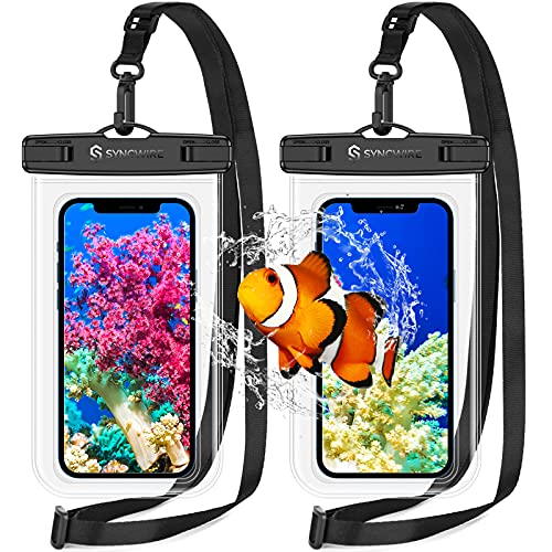 Amazon.co.jp: 【 2枚セット 】Syncwire 防水ケース スマホ用 iPhone